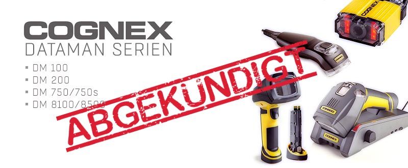 Abkündigung Cognex DataMan