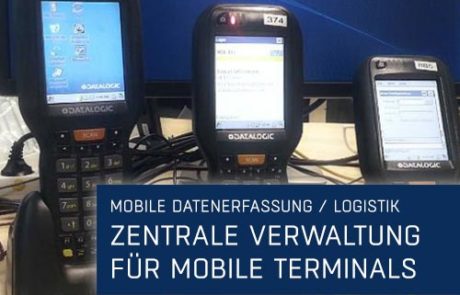 Portfolio Vorschau Verwaltung mobiler Terminals