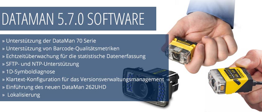 DataMan 5.7.0 Software