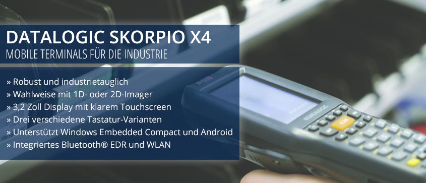 Datalogic Skorpio X4 Titelbild