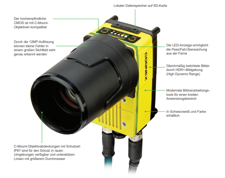 Cognex In-Sight 9912 / 9912C Smart-Kamera - bci GmbH