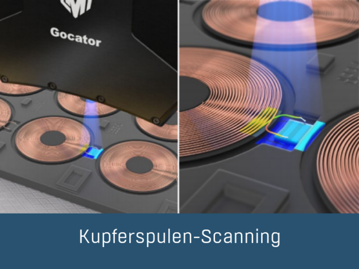 Kupferspulen-Scanning mit dem Gocator 3504