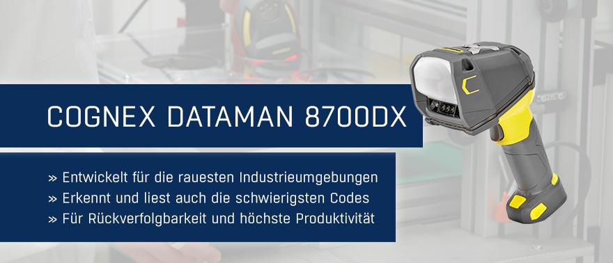 Newsmeldung Cognex DataMan 8700DX jetzt verfuegbar