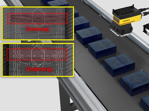 Cognex Inspektion Shrink-Wrap-Inspection