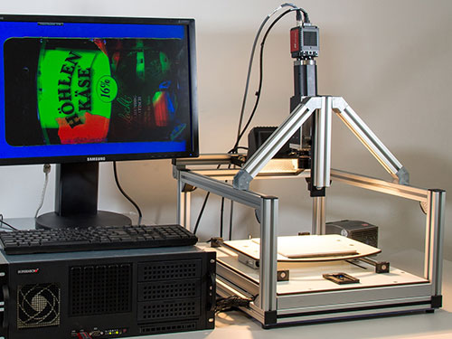 Stemmer Imaging Hyperspektrale Bildverarbeitung Komplettsystem Cognex In-Sight D900 Smartkamera