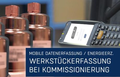 Erfassung von Röhren mit mobilem Terminal als Titelbild