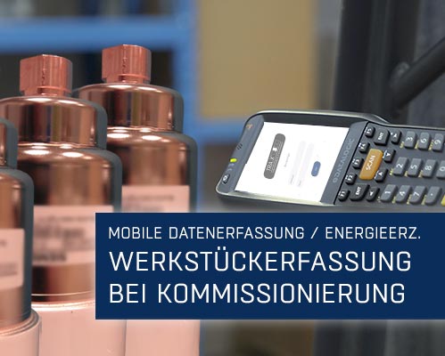 Erfassung von Röhren mit mobilem Terminal als Titelbild